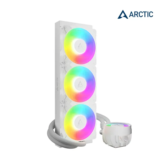 【Arctic】Liquid Freezer III Pro 360 A-RGB 白色(一體式水冷 水冷散熱器 CPU散熱器 ARGB風扇)