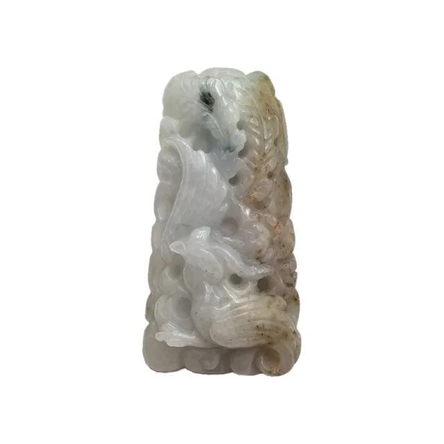 【藏古祥館】翡翠鳳凰 SM26(宗教開運 翡翠)