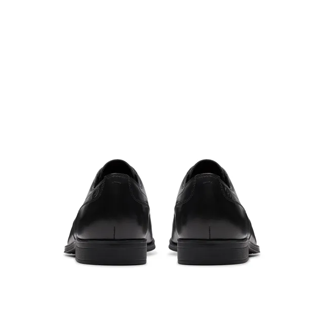 【Clarks】男鞋 Paulton Lace 寬楦素面德比紳士鞋 皮鞋(CLM83395D)