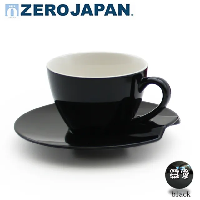 【ZERO JAPAN】陶瓷杯盤組190cc(全陶瓷/茶杯/馬克杯/陶瓷泡茶杯/咖啡杯)