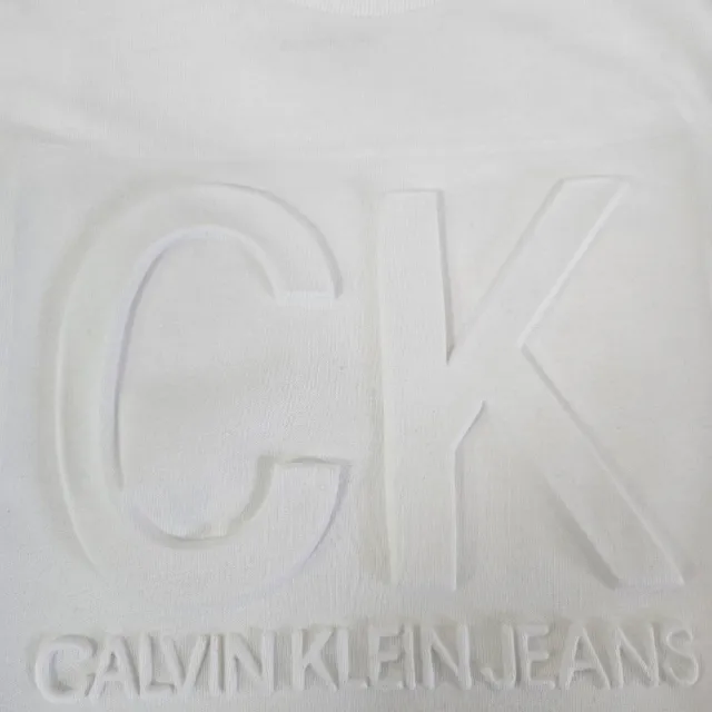 【CALVIN KLEIN】ck 青年版個性棉質T恤(贈原廠紙袋)