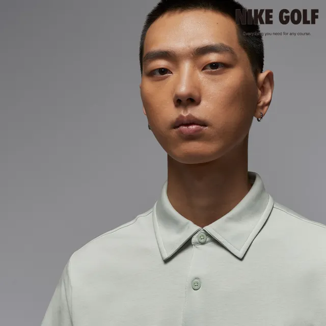 【NIKE GOLF】Jordan Sport男款 Dri-FIT 高爾夫球衫-HQ8689-034(淺銀色)