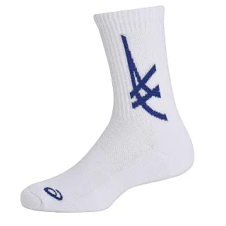 【asics 亞瑟士】中筒襪 男女中性款 排球配件(3053A160-104)