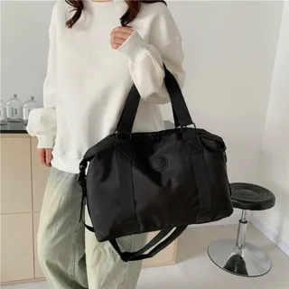 【Porabella】手提旅行包 旅行袋 大容量收納袋 萬用袋 出差包 運動包 瑜珈包