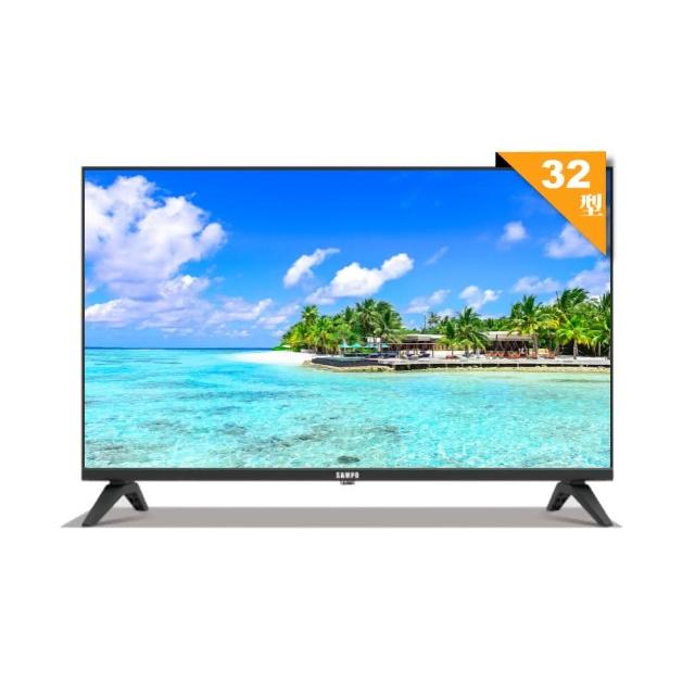 【SAMPO 聲寶】32型HD杜比音效液晶顯示器(EM-32FD630 福利品)