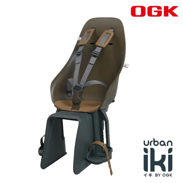 【OGK】Urban Iki 自行車兒童後置安全座椅 22kg內 適合1-6歲(日本製/單車/親子座/親子車/座椅)