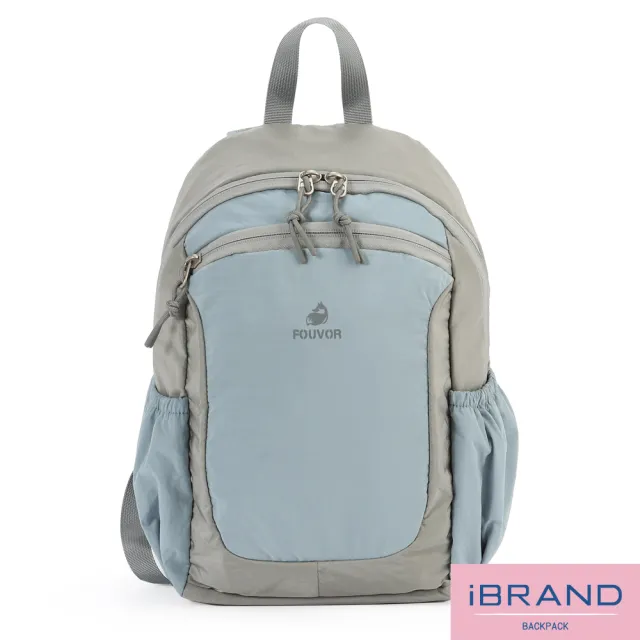 【iBrand】雙11 輕盈LIGHT雙色後背包 輕量防潑水尼龍(多色任選)