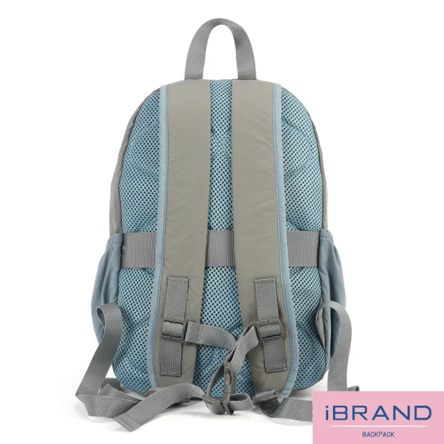 【iBrand】雙11 輕盈LIGHT雙色後背包 輕量防潑水尼龍(多色任選)