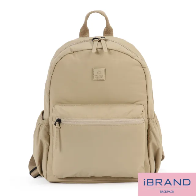 【iBrand】雙11 輕柔SOFT實用百搭後背包 輕量防潑水尼龍(多色任選)