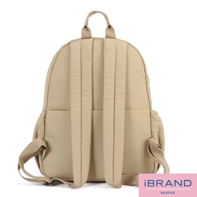 【iBrand】雙11 輕柔SOFT實用百搭後背包 輕量防潑水尼龍(多色任選)
