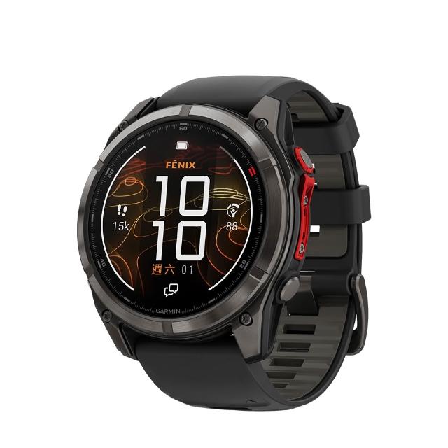 【GARMIN】Fenix 8 Pro Micro LED 全方位戶外進階GPS智慧腕錶 51mm