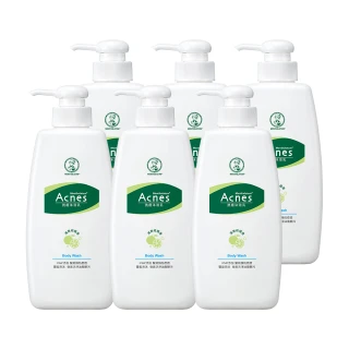 【曼秀雷敦】Acnes抗痘沐浴乳600ml  6入(痘痘肌 清爽舒暢 口碑絕佳)