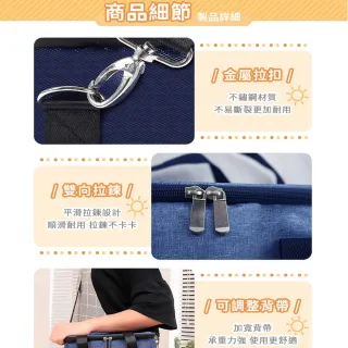 【DREAMCATCHER】加厚鋁箔+防潑水側背保溫保冷袋 10L(保冰袋/保溫袋/保溫箱/野餐)