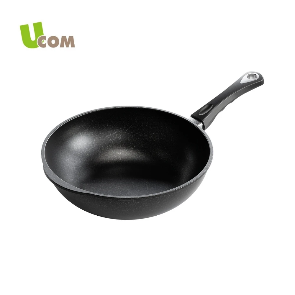 瑞康屋炒鍋 UCOM 瑞康屋德國黑魔法炒鍋單柄無蓋30cm,專業廚師的首選)