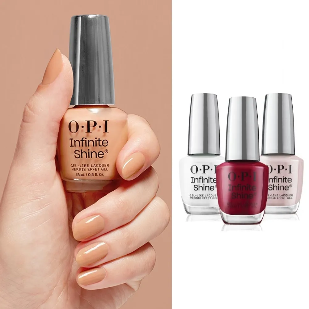 【O.P.I】類光繚指甲油 3入組-暢銷色/基礎/保色護甲油任選(小銀蓋/如膠似漆指彩/底/亮油/交換禮物)