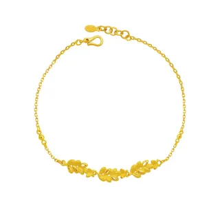 【今生金飾】愛之冠冕手鍊(黃金手鍊)