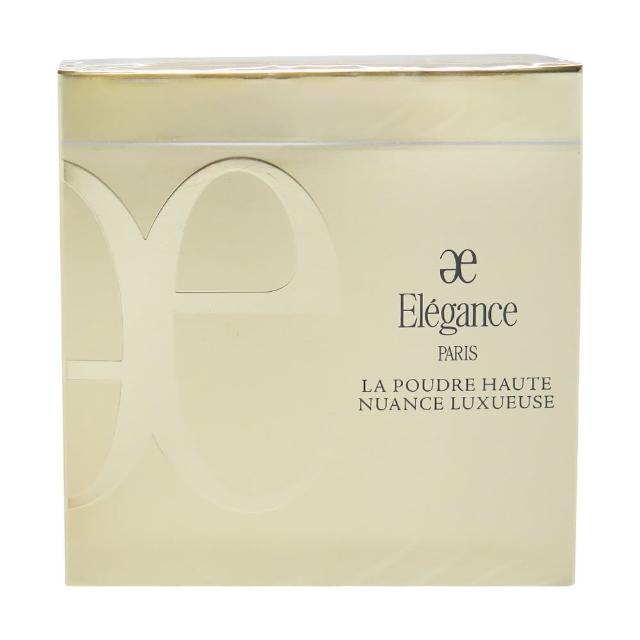 ALBION艾倫比亞 Elegance 極緻歡顏5D蜜粉餅，日本原裝平行輸入，適用於各種膚質，輕盈遮蓋力與自然妝效，提供臉部完美妝感。規格為27g，儲存期限為3年，製造日期或有效期限請詳見產品包裝標示。