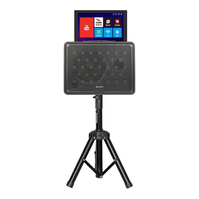 【SANSUI 山水】14.1吋安卓觸控可旋轉螢幕卡拉OK(K-DVD300)