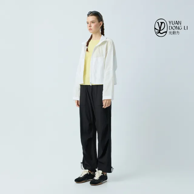 【YUANDONGLI 元動力】戶外休閒防風防水登山褲(黑;S-L;4253406805)