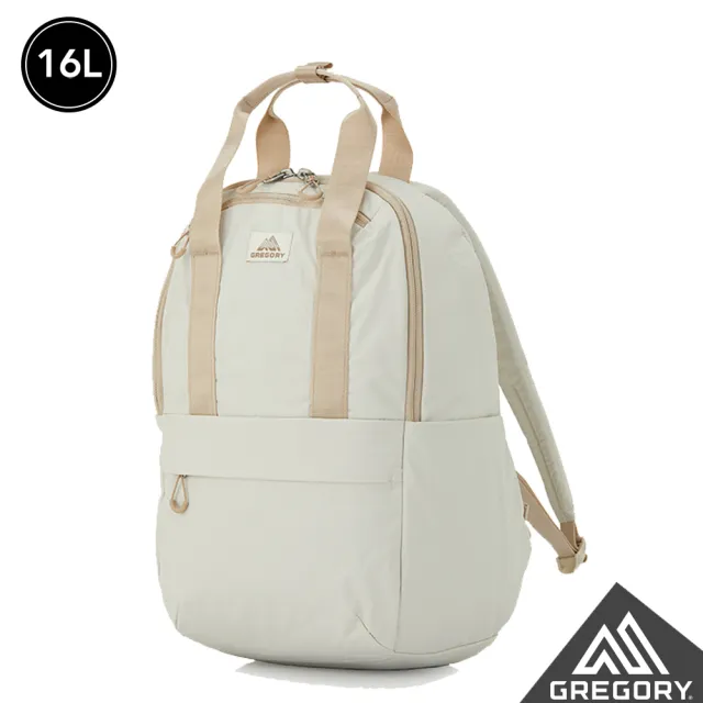 【Gregory】16L SUSZY 後背包 象牙白 烏木黑 岑樹灰(防潑水 輕便 舒適肩背帶 筆電夾層 多格層)