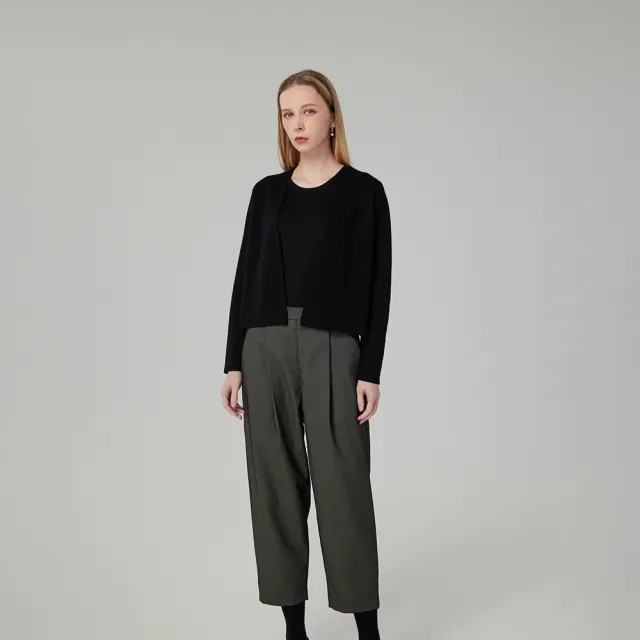 【giordano ladies】斜紋布老爺褲(多色任選)