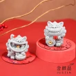 【金緻品】黃金擺件 祈福小石像 0.04錢(多選 水晶樹 貓咪 元寶 古錢 小金豆 月老 媽祖 石獅子 青砂石 迷你)