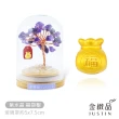 【金緻品】黃金擺件 祈福小石像 0.04錢(多選 水晶樹 貓咪 元寶 古錢 小金豆 月老 媽祖 石獅子 青砂石 迷你)