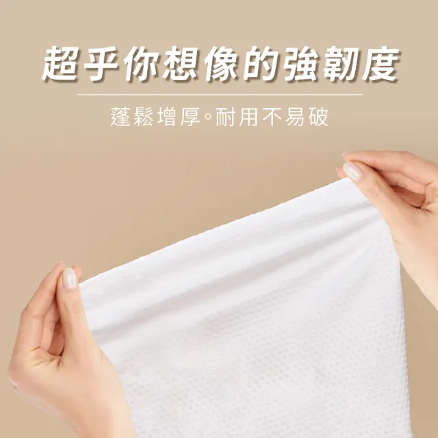 【棉花共和國】10件組/5包 ONCE日拋 厚磅柔膚免洗吸水毛巾 F(玩水必備、加大加厚、乾濕兩用)