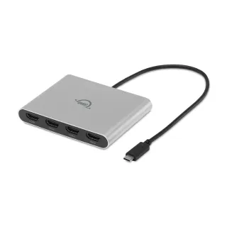 【OWC】USB-C 四埠HDMI 4K顯示器轉接器(解決 Apple 外部顯示器限制)