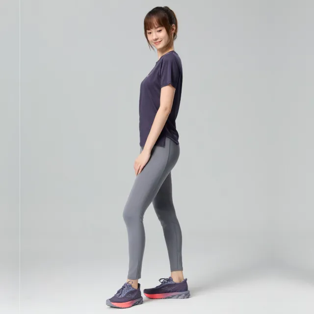 【MIZUNO 美津濃】舒適彈性 抗UV 瑜珈緊身褲 K2TBC733XX（任選一件）(瑜珈褲)