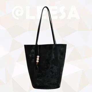 【LEESA】雙11 高質感通勤包\手提肩背包\水桶包\日常百搭女包\大空間\可調節肩帶\女生日常包