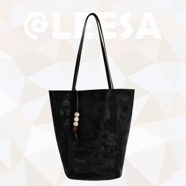【LEESA】雙11 高質感通勤包\手提肩背包\水桶包\日常百搭女包\大空間\可調節肩帶\女生日常包