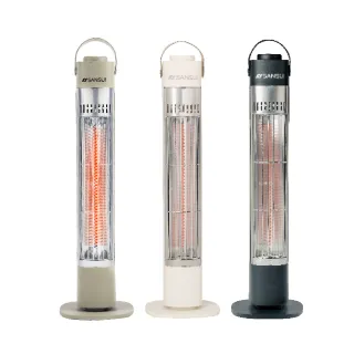 【SANSUI 山水】瞬熱遠紅外線碳素電暖器 贈專屬收納袋 SH-CF400(露營 防護斷電 無段調溫)