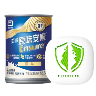 momo保健補給組【亞培】任選-安素原味/香草減甜即飲 HMB升級配方237ml x60入+防疫級空氣清淨機