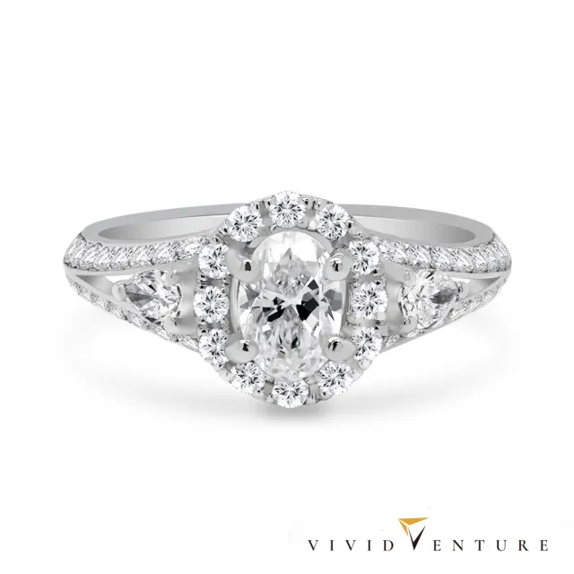 【Vividventure 亞帝芬奇】鉑金 GIA 50分 DSI1 天然鑽石 真鑽 戒指 閃耀真愛
