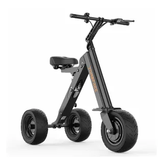 【趣野】K9電動三輪車 30公里版 獨家倒車設計 10吋胖胎(三輪車 折疊車 電動車)