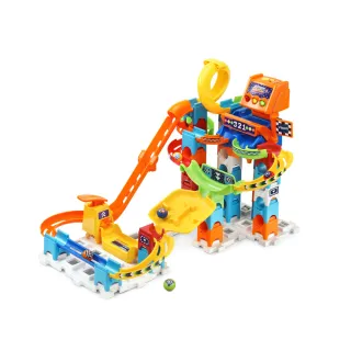 【Vtech】智能滾球積木建構軌道組-飆速賽道(禮物首選TOP)