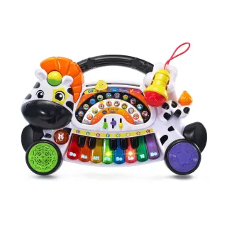【Vtech】多功能搖滾斑馬DJ鋼琴