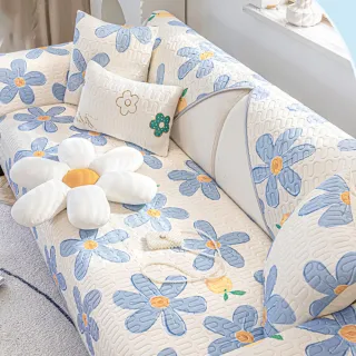 【bonbon naturel】二人-經典暢銷款/超柔觸感 四季舒適防滑沙發墊(沙發墊/保潔墊/涼感/純棉/遊戲墊)