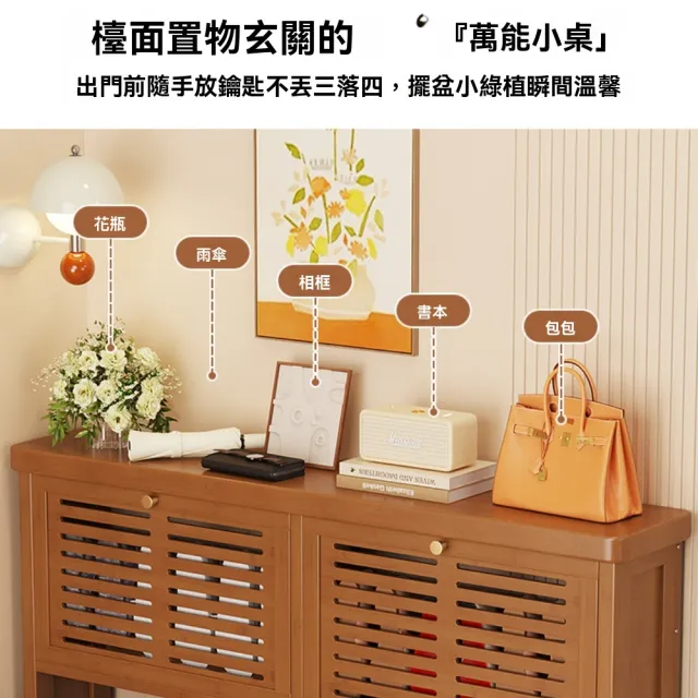 鞋櫃 超薄鞋櫃 6門100翻斗鞋櫃 玄關翻斗鞋架子 入戶收納神器 簡易省空間鞋櫃(翻斗鞋櫃)