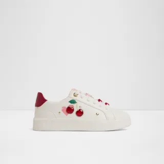 【ALDO】CHERRYLOVE-櫻桃綁帶休閒鞋-女鞋(白色)