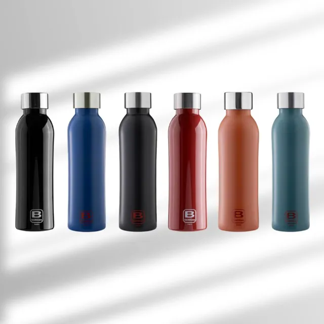 【Bugatti 布加迪】買1送1 義大利 馬卡龍系列 500ml保溫瓶(316醫療級不鏽鋼/任選2色)