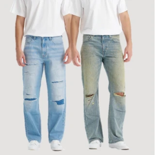 【LEVIS】男款牛仔褲 銀標系列長褲 短褲 修身牛仔褲