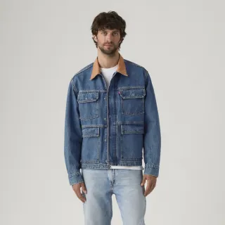 【LEVIS】工裝牛仔外套 / 經典4蓋袋 / 復古風格 男生上衣 熱賣單品 002WW-0000