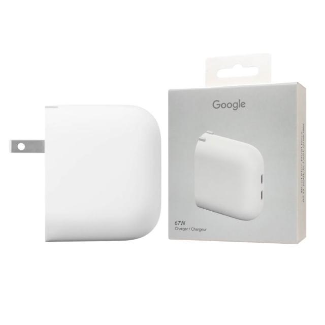 【Google】原廠公司貨 Pixel Flex 67W USB-C 雙埠快速充電器 GZE60(盒裝)