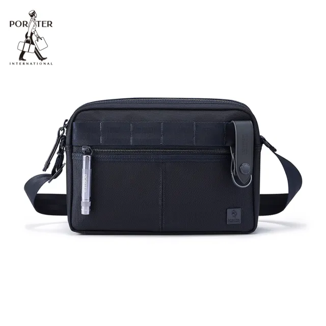 【PORTER INTERNATIONAL】自信經典NEW HEAT斜背包(深藍)