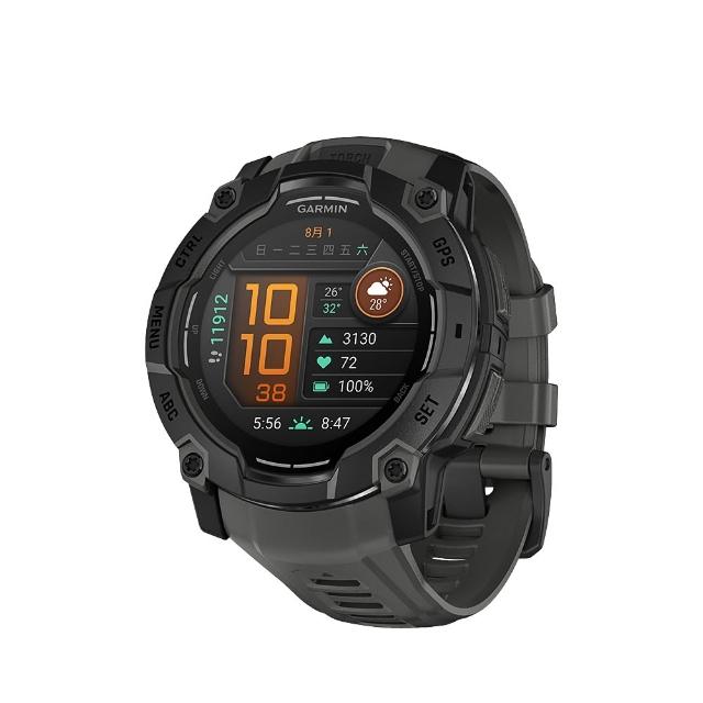【GARMIN】INSTINCT 3 AMOLED 本我系列 GPS腕錶(50mm)