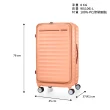 【AMERICAN TOURISTER 美國旅行者】28吋 FRONTEC 前開式/上掀式可擴充PC避震煞車輪行李箱/胖胖箱(多色可選)