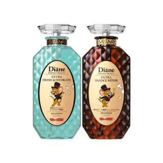 【Moist Diane 黛絲恩】完美極潤修護 洗髮精450ml x3入(多款任選 湯姆貓與傑利鼠包裝)