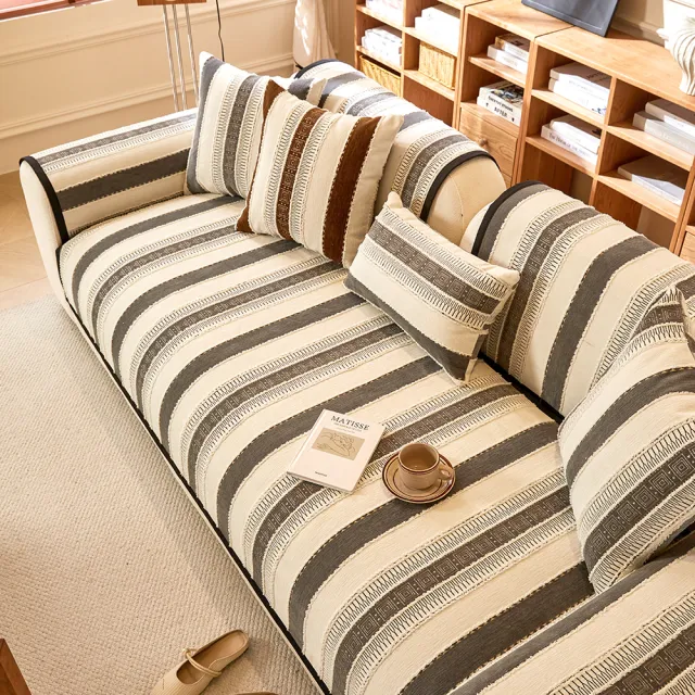 【BonBon naturel】經典暢銷款/超柔觸感 四季舒適防滑沙發墊(沙發墊/保潔墊/椅墊/遊戲墊)